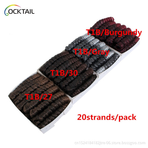 Hot sales infinity orange rod crochet braid different diameter spring braid for sale